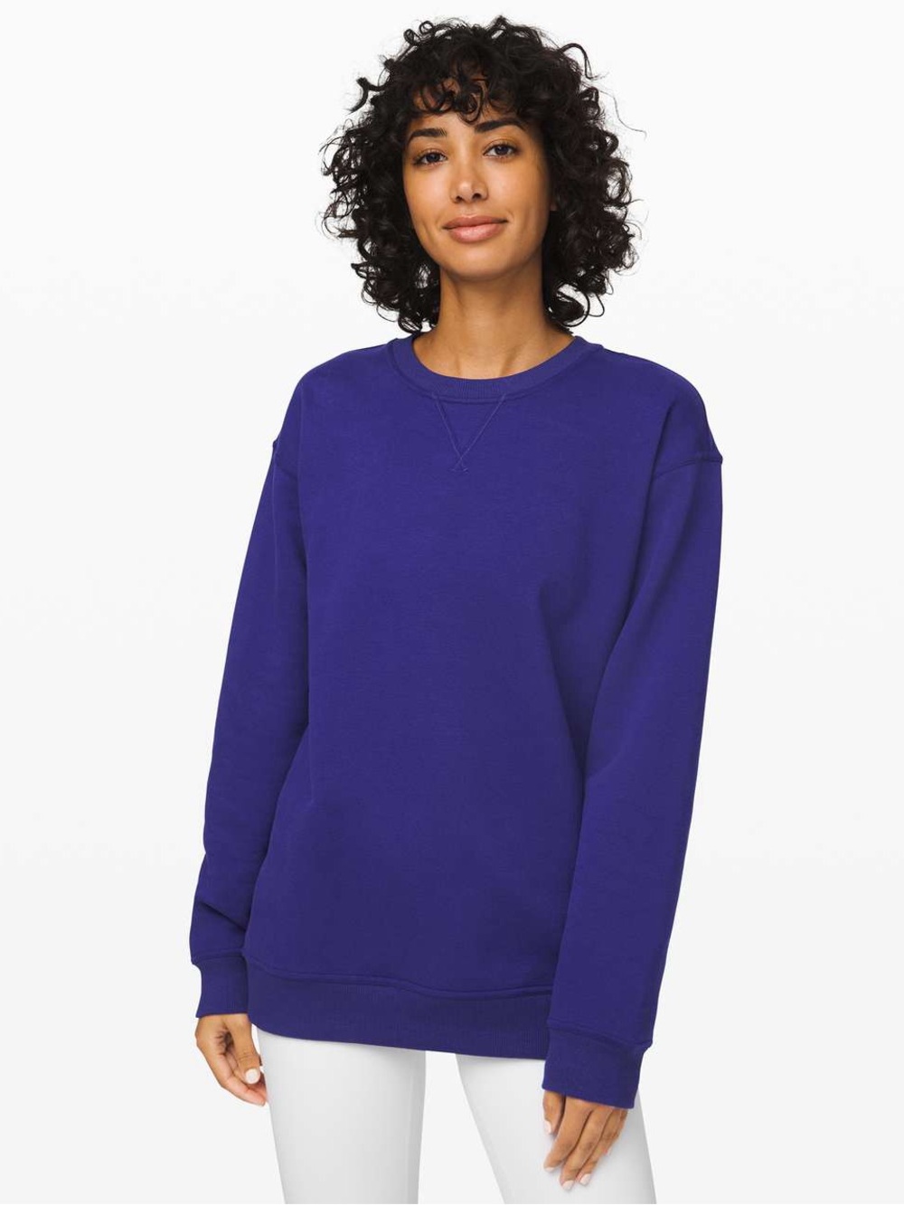 Lululemon All Yours Crew in Larkspur Purple - 12